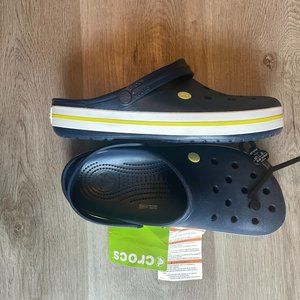 Crocband Clogs Navy/Citrus